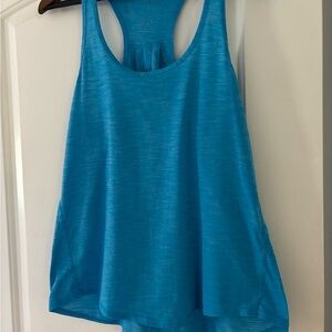 Lululemon Athletica Blue Racerback Tank Top